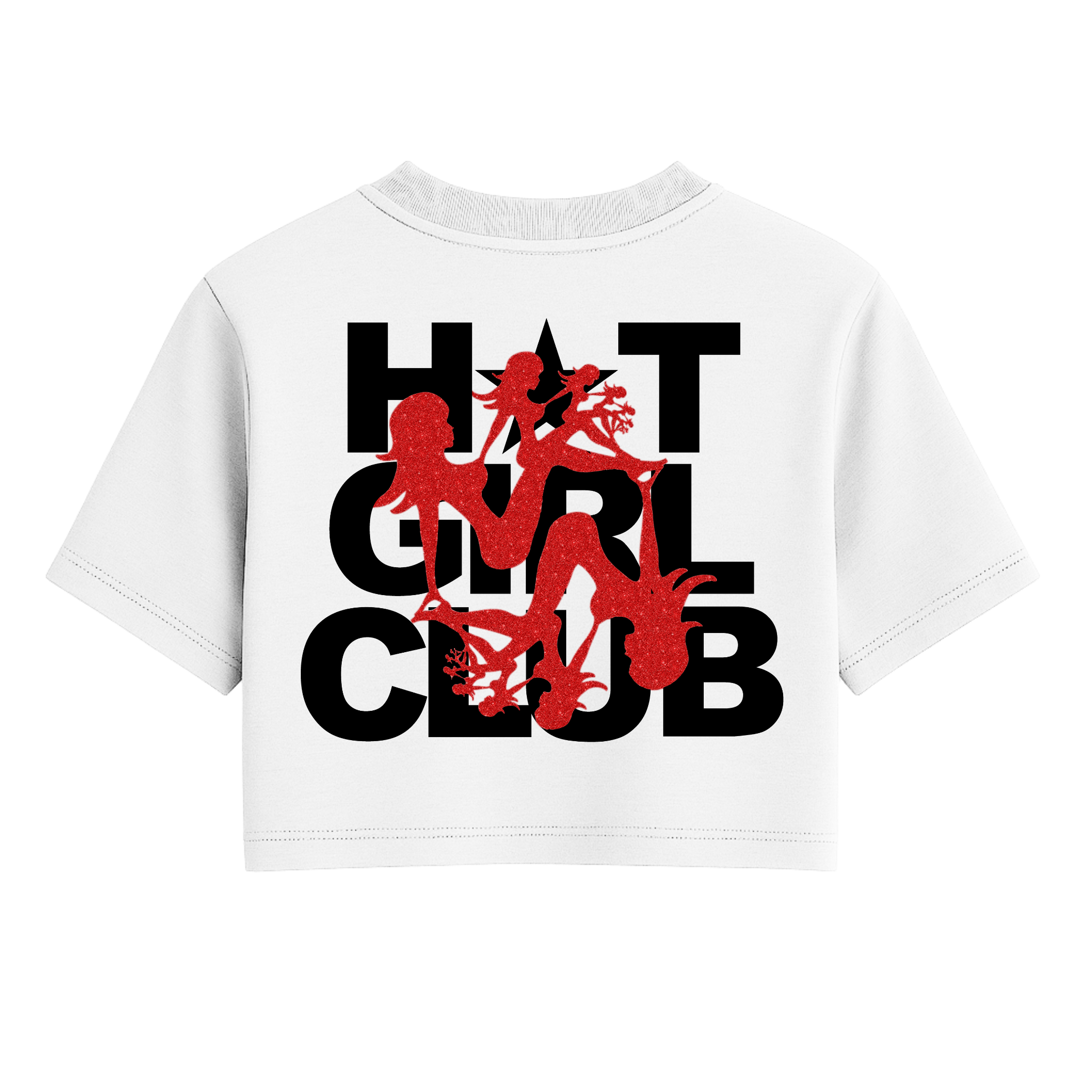 EYTH - Hot Girl Club Crop Tee