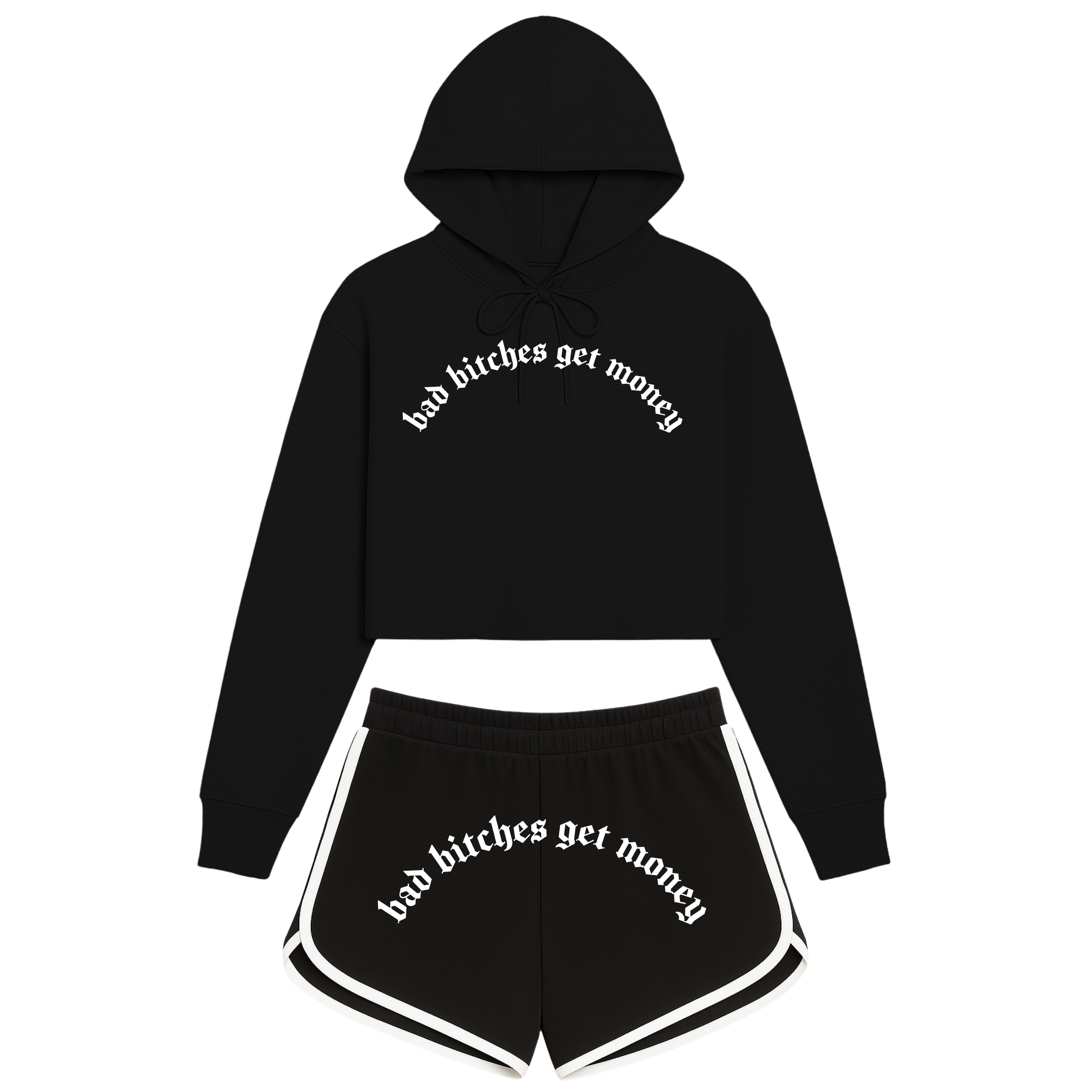 EYTH - Crop Hoodie Set