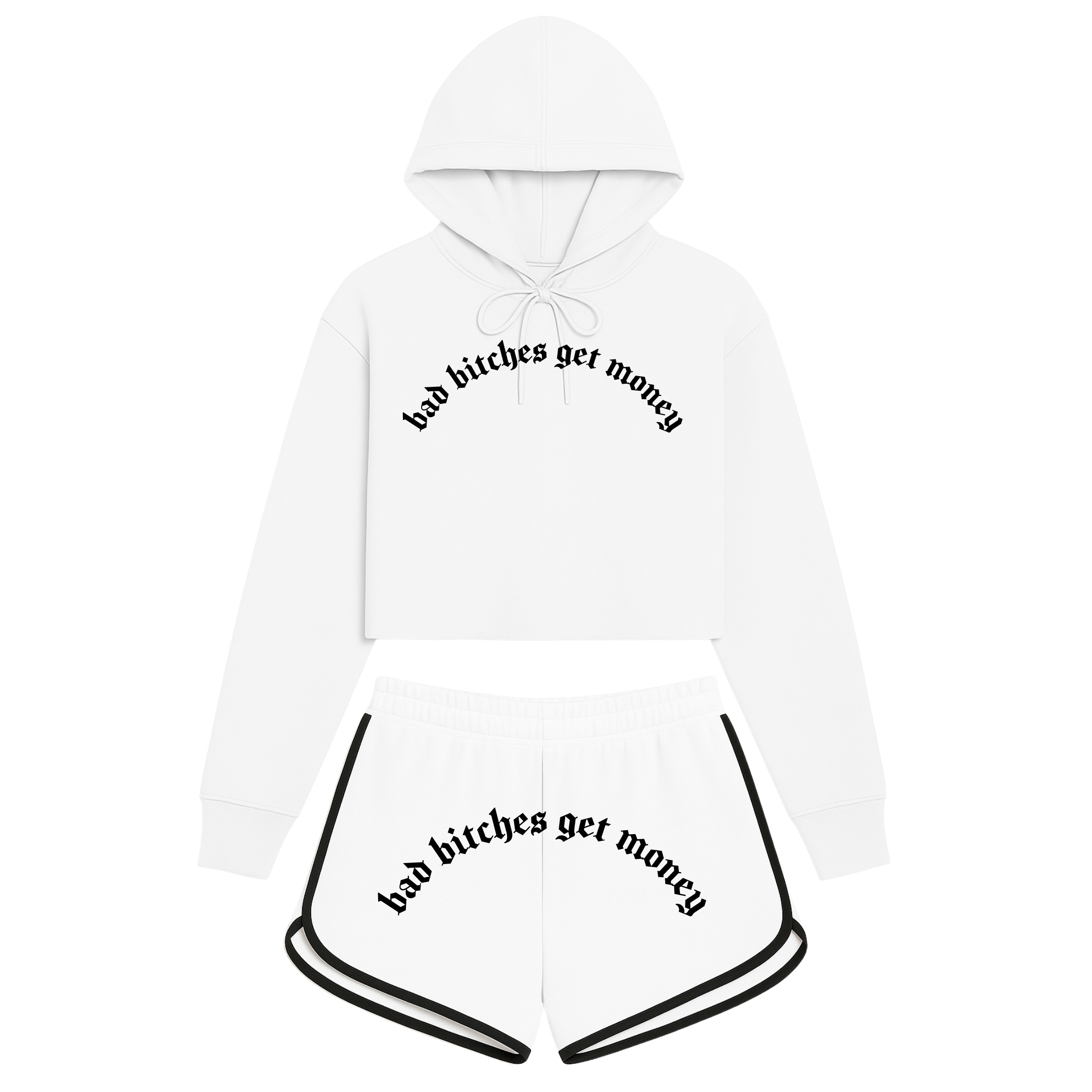 EYTH - Crop Hoodie Set