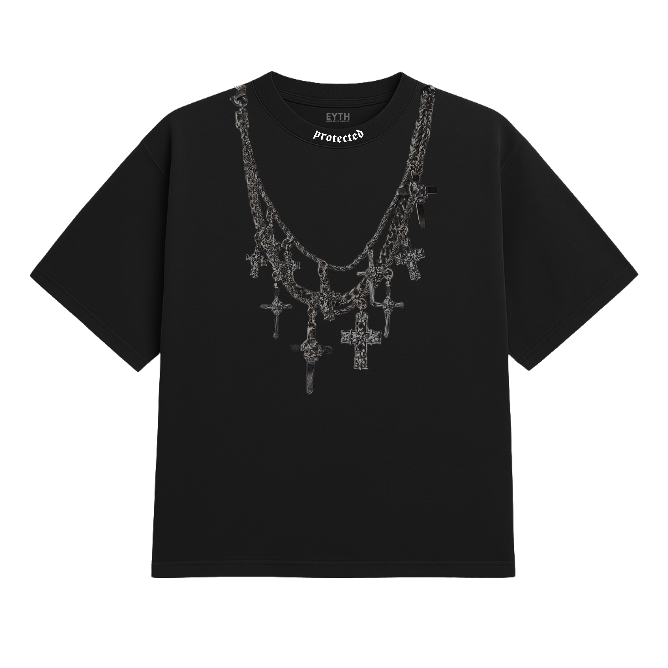 EYTH - Cross Piece Necklace Tee
