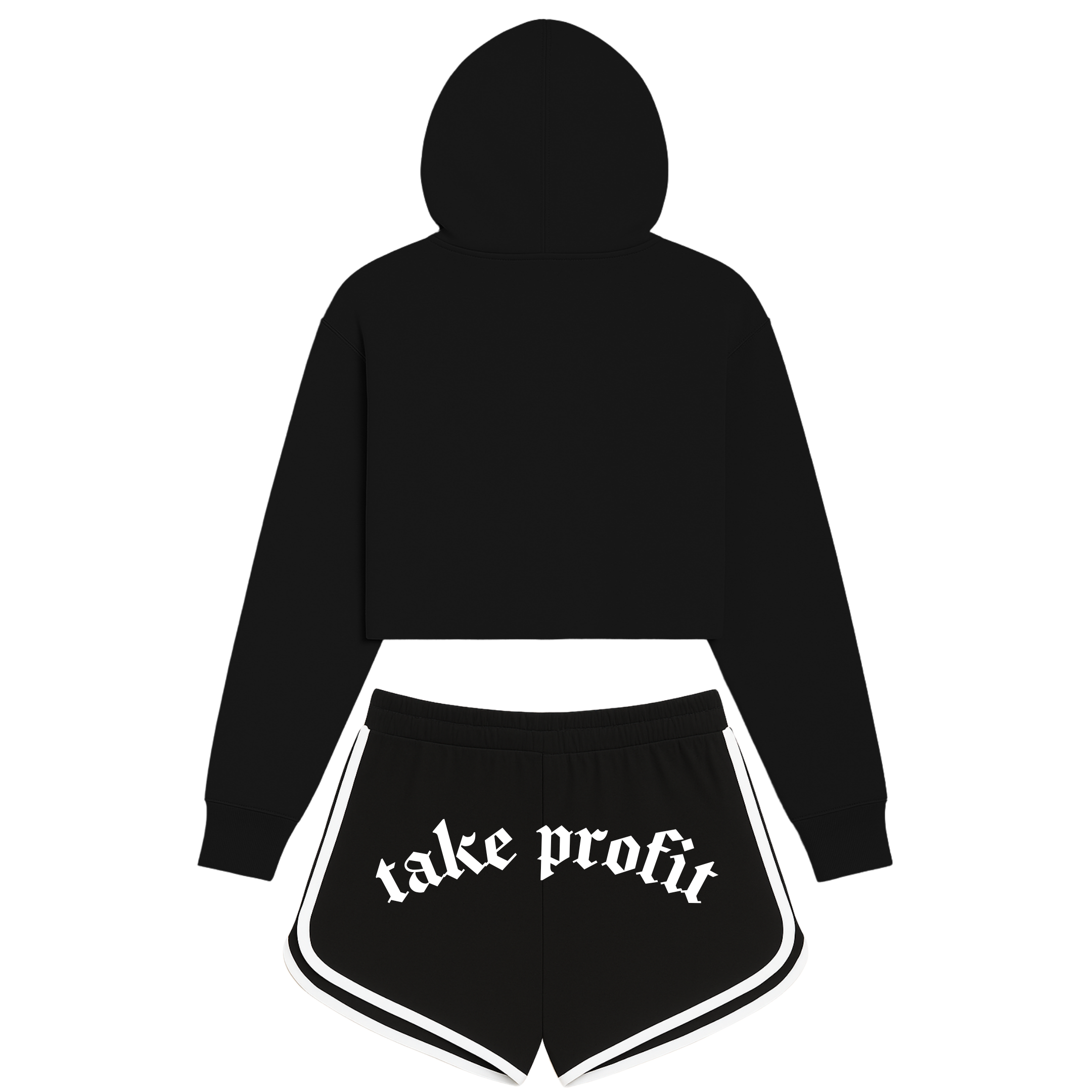 EYTH - Crop Hoodie Set