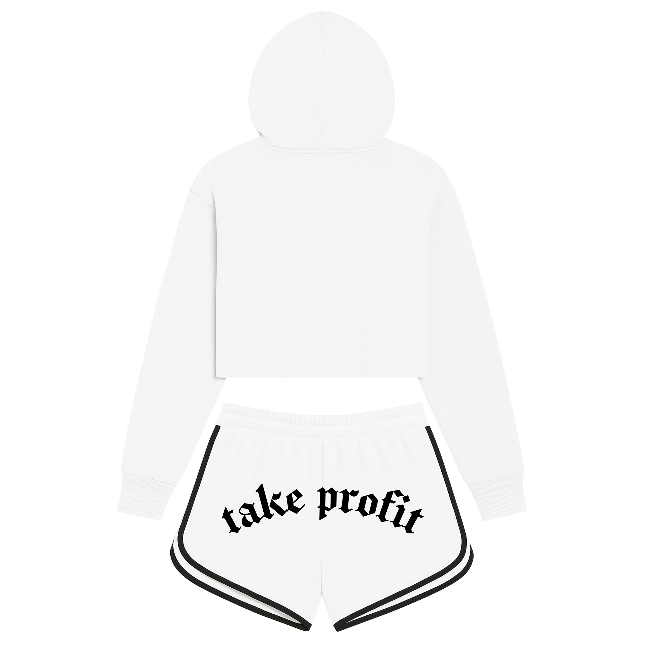 EYTH - Crop Hoodie Set